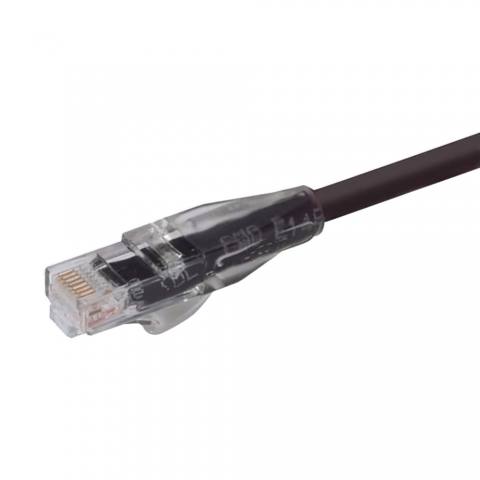 TRD815CRBLK-1 模块化以太网电缆（RJ45，RJ11）