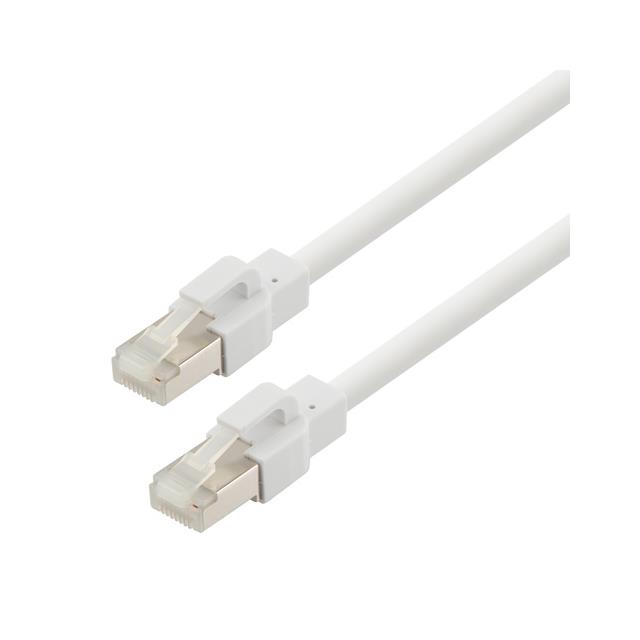 TRM695ASFZ-WHT-100F 模块化以太网电缆（RJ45，RJ11）