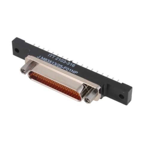 M83513/25-F01NP D型、Micro-D射频同轴连接器