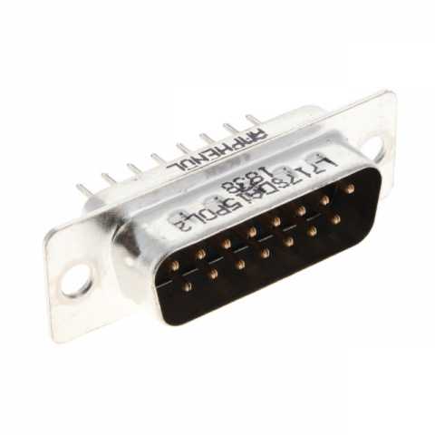 L717SDA15POL2 D-Sub射频同轴连接器