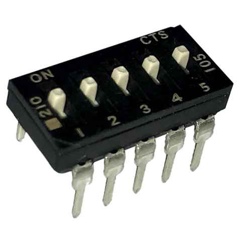 210-5ESD DIP 开关