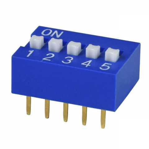 DS01C-254-L-05BE DIP 开关