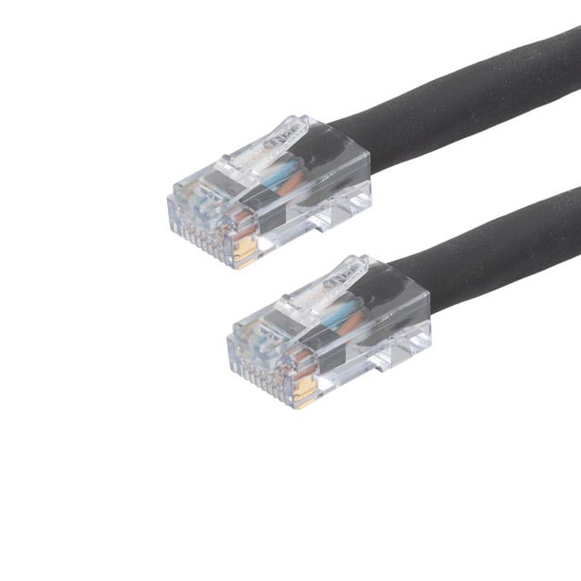 TRD524HF-BLK-25F 模块化以太网电缆（RJ45，RJ11）