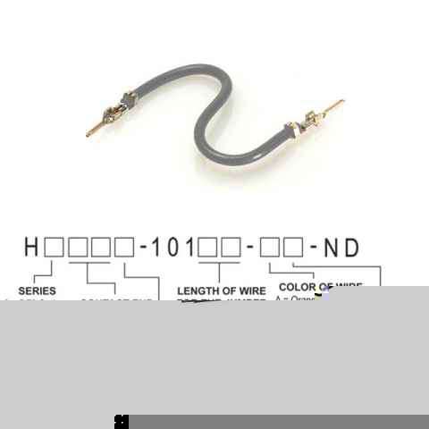 H2AAT-10104-S6 跳线，预压接引线