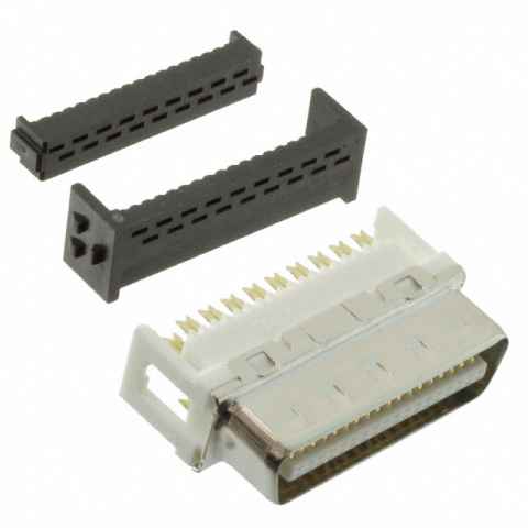 DX31A-36P(50) 中心带触点射频同轴连接器