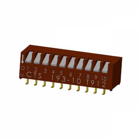 193-10MSRN DIP 开关