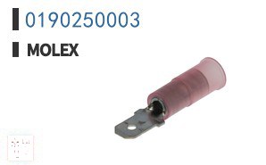 0190250003 矩形连接器
