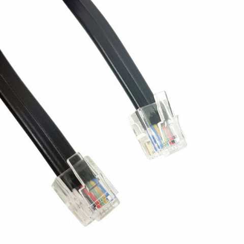 520-26-6600-BL-0014F 模块化以太网电缆（RJ45，RJ11）