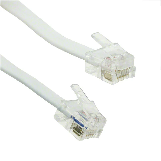AT-S-26-6/6/W-25 模块化以太网电缆（RJ45，RJ11）