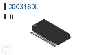 CDC318DL 时钟/计时 - 时钟缓冲器、驱动器
