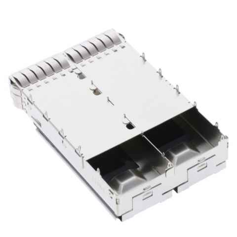 2170806-1 机架、成组 (1 x 2)、带散热器射频同轴连接器