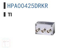 HPA00425DRKR 电池管理