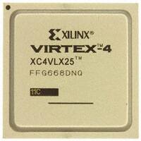 XC4VLX25-11FFG668C 嵌入式 - 现场可编程门阵列 (FPGA)