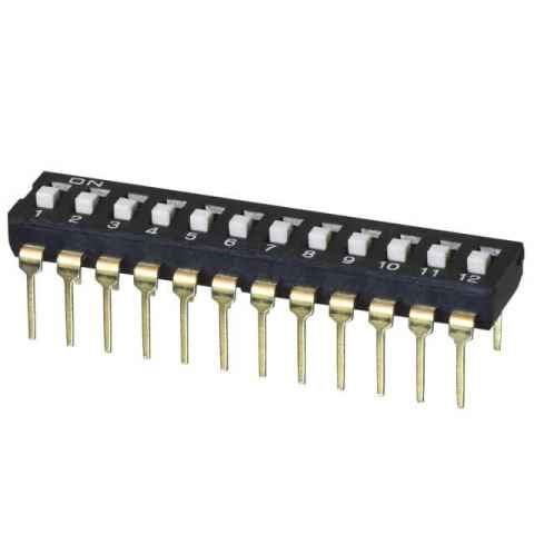 DS04-254-2S-12BK DIP 开关