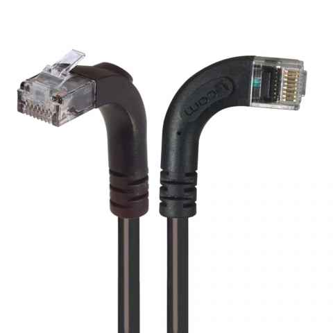 TRD695ZRA12BLK-2 模块化以太网电缆（RJ45，RJ11）