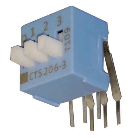 206-3RAES DIP 开关