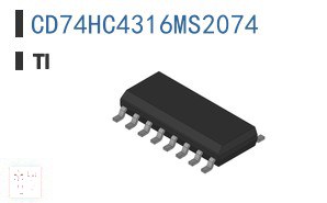 CD74HC4316MS2074 接口 - 模拟开关、复用器、解复用器