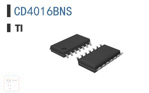 CD4016BNS 逻辑 - 信号开关、复用器、解码器