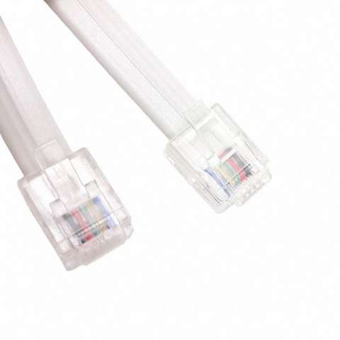 510-26-6600-WH-0007F 模块化以太网电缆（RJ45，RJ11）