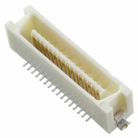FX2-32P-1.27SVL(71) 中心带触点射频同轴连接器
