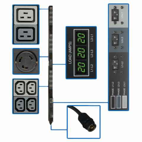 PDU3MV6H50A 配电，浪涌保护器