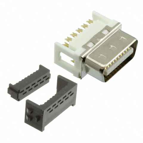 DX31A-20P(50) 中心带触点射频同轴连接器