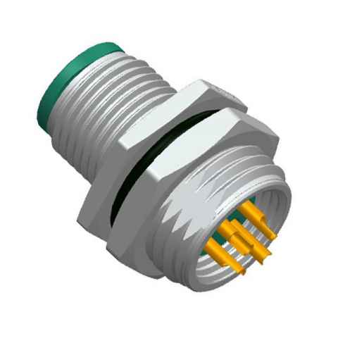 M12D-04PMMS-SH8001 射频同轴连接器