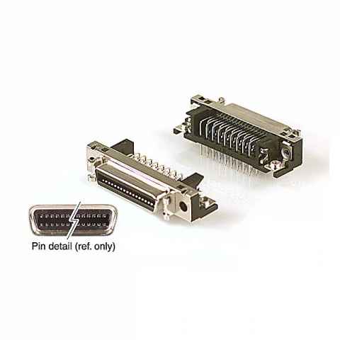 DX10G1M-36S 外包层触点射频同轴连接器