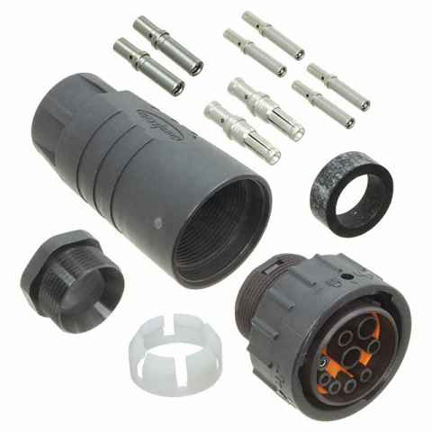 AHDP06-24-91S-BS1-K16M 射频同轴连接器