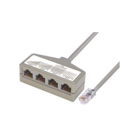 ECS404-12 模块化以太网电缆（RJ45，RJ11）