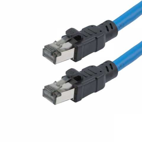 TRD824-BLU-15F 模块化以太网电缆（RJ45，RJ11）