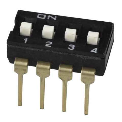 DS04-254-1L-04BK DIP 开关