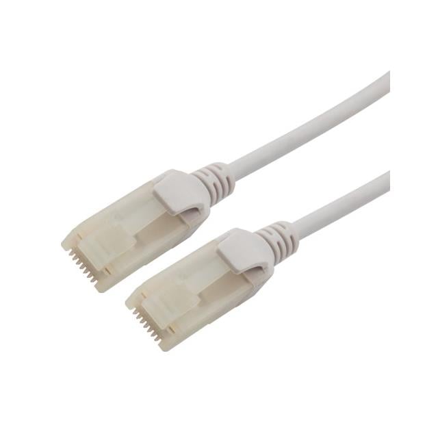 TRM628A-WHT-100F 模块化以太网电缆（RJ45，RJ11）