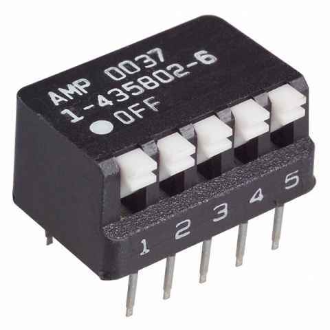1-435802-6 DIP 开关