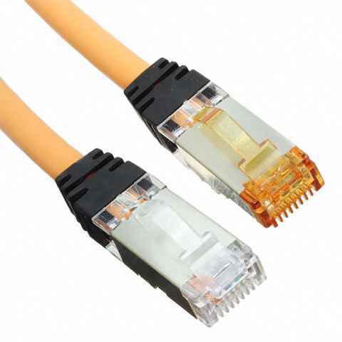 STPK6X7MOR 模块化以太网电缆（RJ45，RJ11）