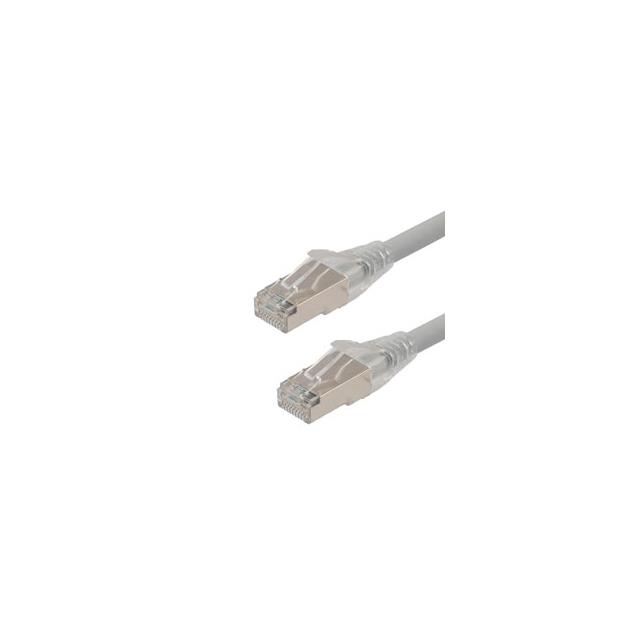 TRD695TAADSZ-GRY-7F 模块化以太网电缆（RJ45，RJ11）