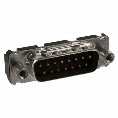 D15P24B4GV00LF D-Sub射频同轴连接器