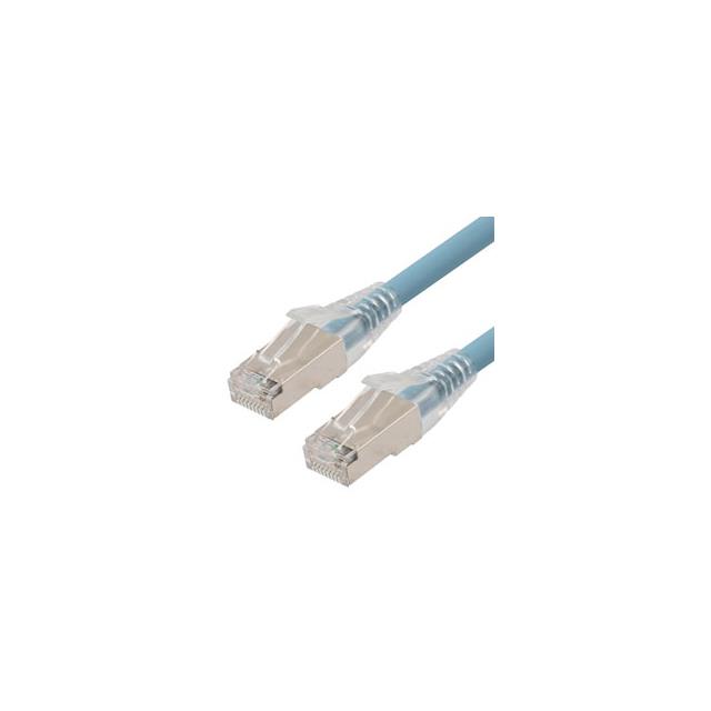 TRD695TAADSZ-BLU-10F 模块化以太网电缆（RJ45，RJ11）