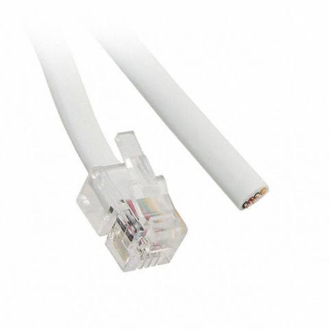 513-26-4400-WH-0007F 模块化以太网电缆（RJ45，RJ11）