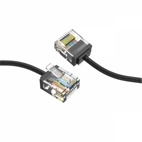 CM-100289BKBSTK 模块化以太网电缆（RJ45，RJ11）