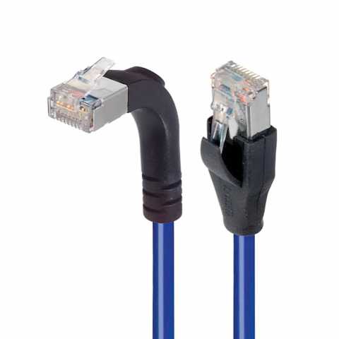TRD695SRA2BL-7 模块化以太网电缆（RJ45，RJ11）
