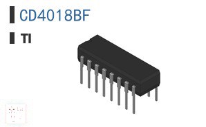 CD4018BF 逻辑 - 计数器、除法器