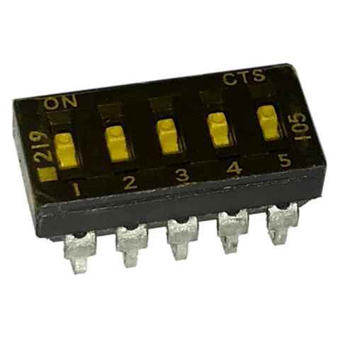 219-5LPSTJR DIP 开关