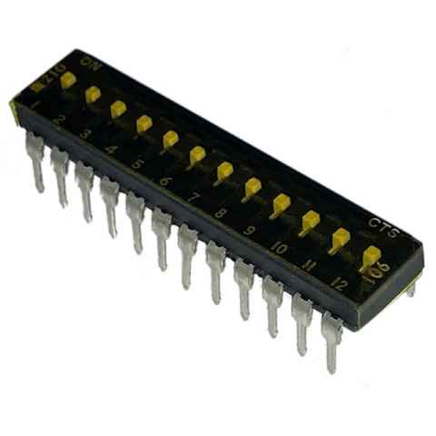 210-12LPST DIP 开关