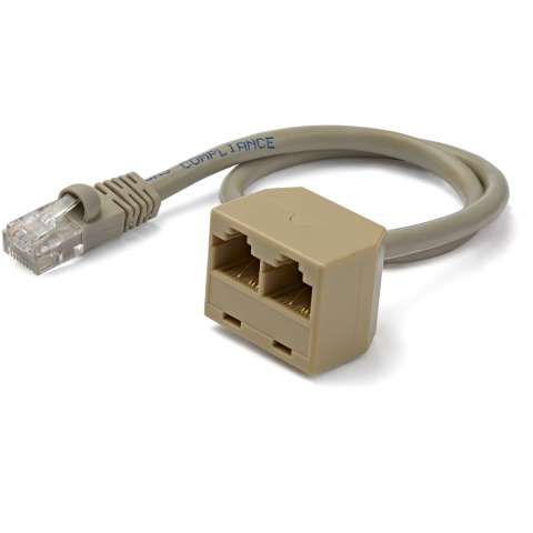 RJ45SPLITTER 模块化以太网电缆（RJ45，RJ11）