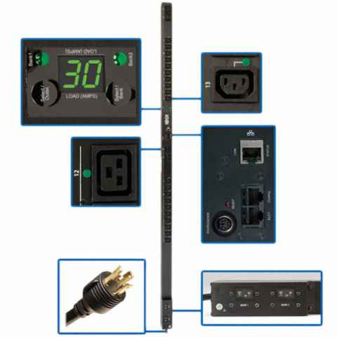 PDUMVR30HVNET 配电，浪涌保护器