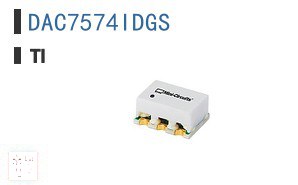 DAC7574IDGS 数据采集 - 数字模拟转换器 (DAC)