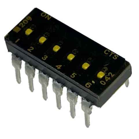 209-6LPSTF DIP 开关