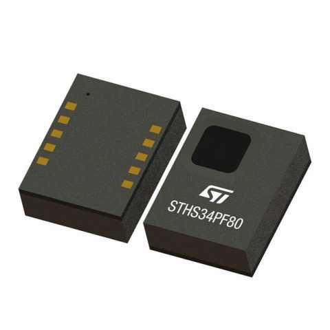 STHS34PF80TR 环境光，IR红外线、UV紫外线传感器