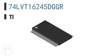 74LVT16245DGGR 逻辑 - 缓冲器、驱动器、接收器、收发器